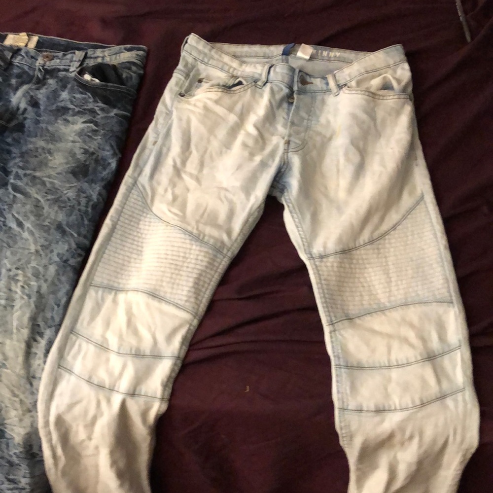 H&m biker jeans